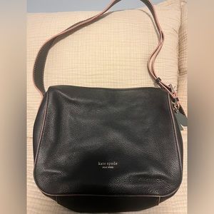 NWT Kate Spade black any day medium shoulder bag